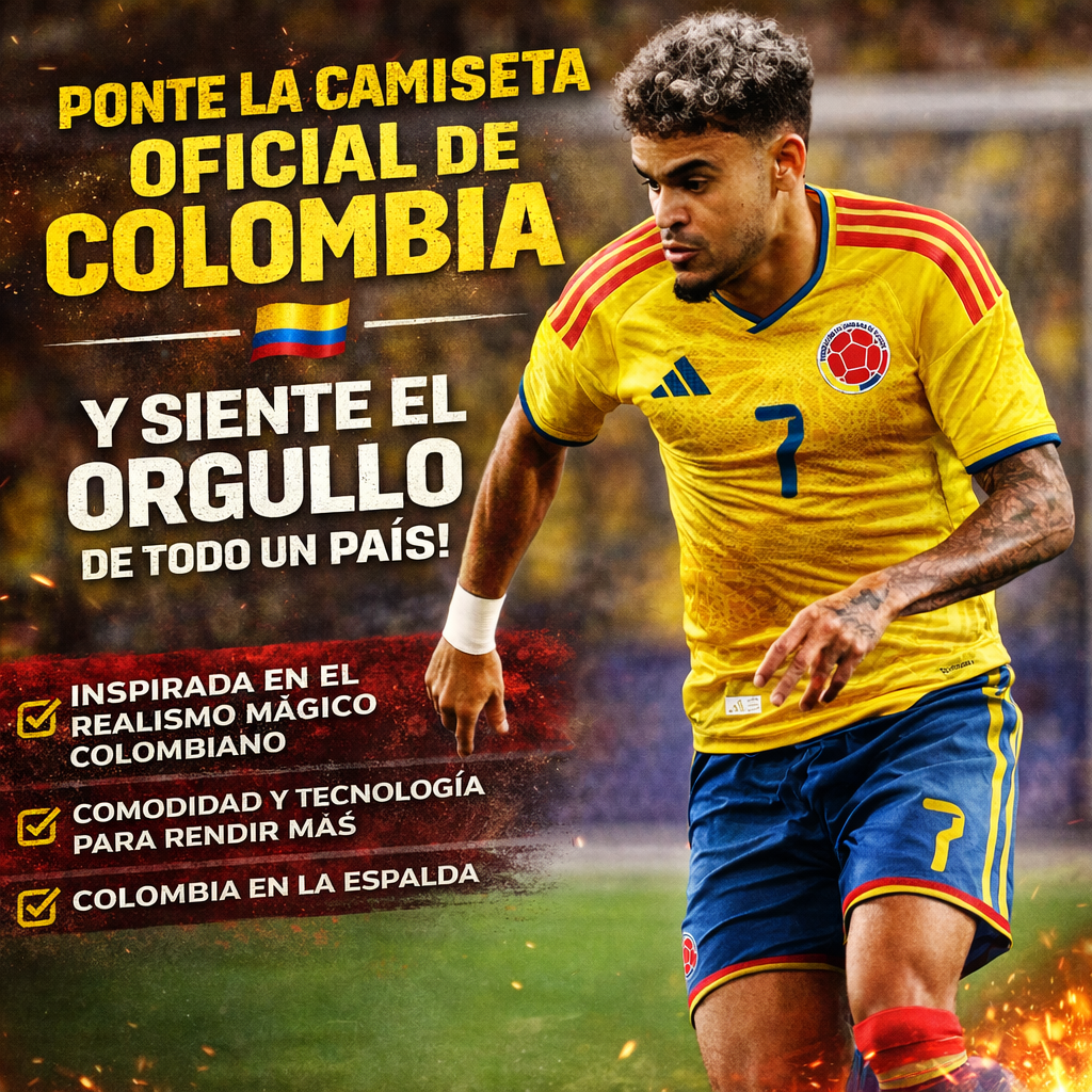CAMISETA COLOMBIA MUNDIAL 2026